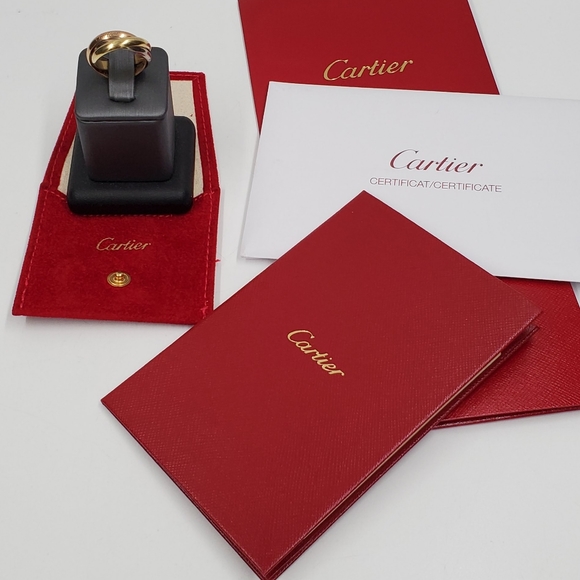 Cartier Jewelry - CARTIER 18KT CLASSIC TRINITY RING